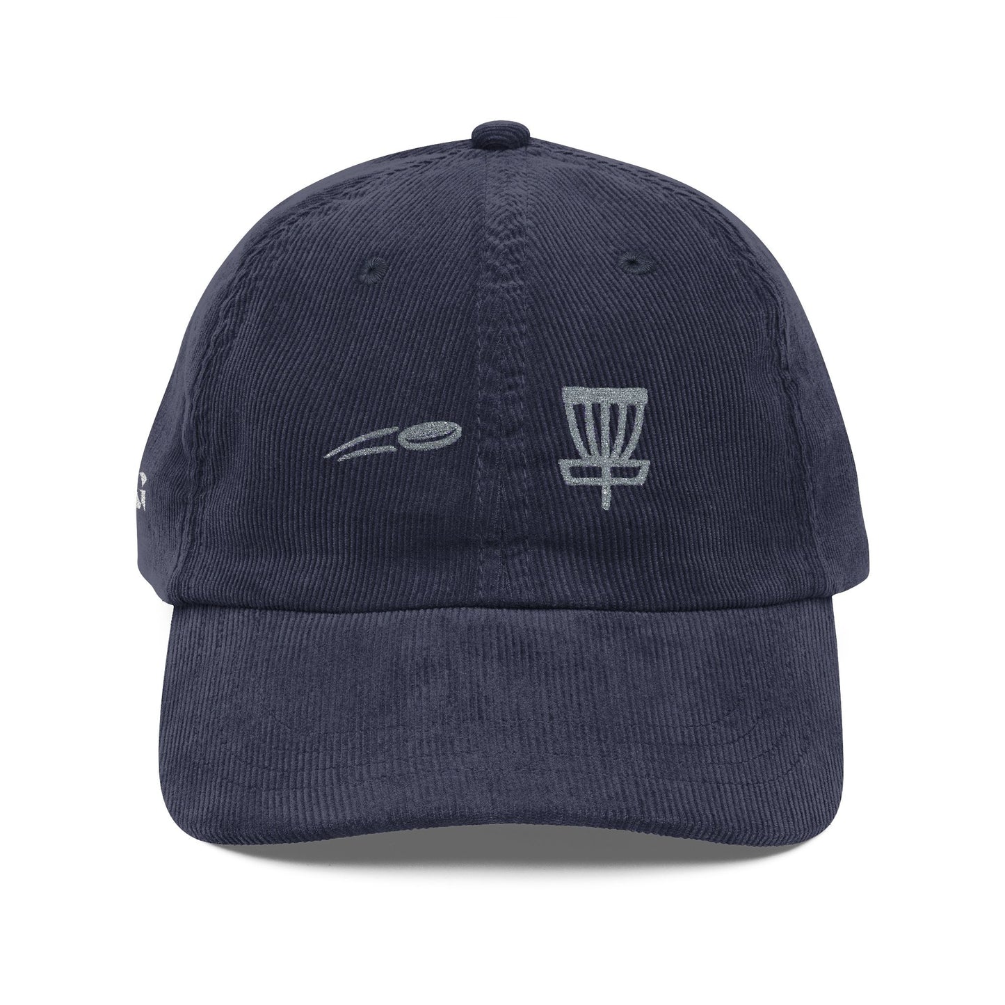 Disc golf cap embroidery. Clean disc golf hat. Disc Golf Design hat. Embroidered disc golf cap. Disc Golf cap gift.