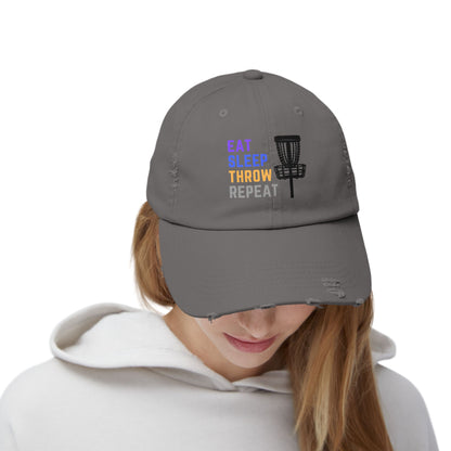 Eat Sleep Throw Repeat Hat