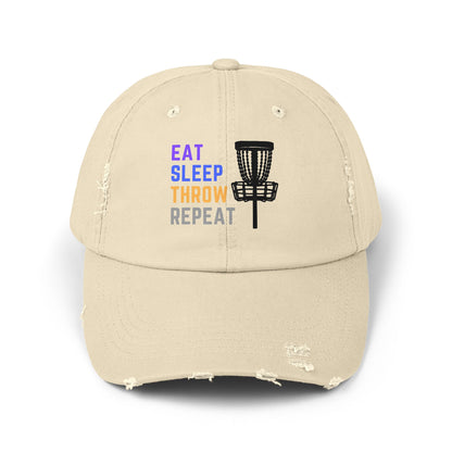 Eat Sleep Throw Repeat Hat