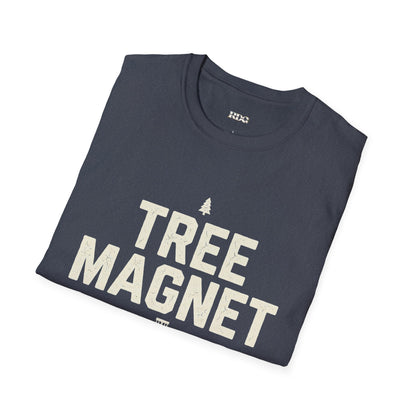 Tree Magnet - Funny Disc Golf T-Shirt
