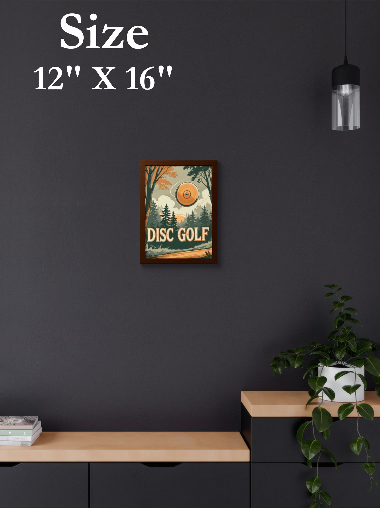 Classic Disc Golf Poster