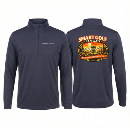 Smart Golf Can Wait – Quarter-Zip Pullover