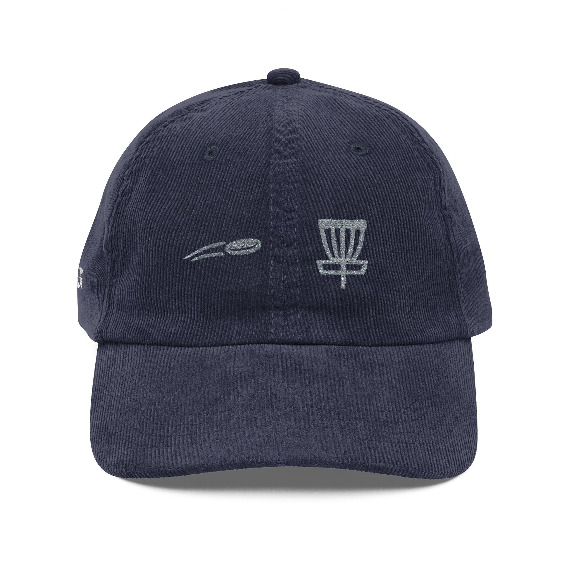 Disc golf cap embroidery. Clean disc golf hat. Disc Golf Design hat. Embroidered disc golf cap. Disc Golf cap gift. 