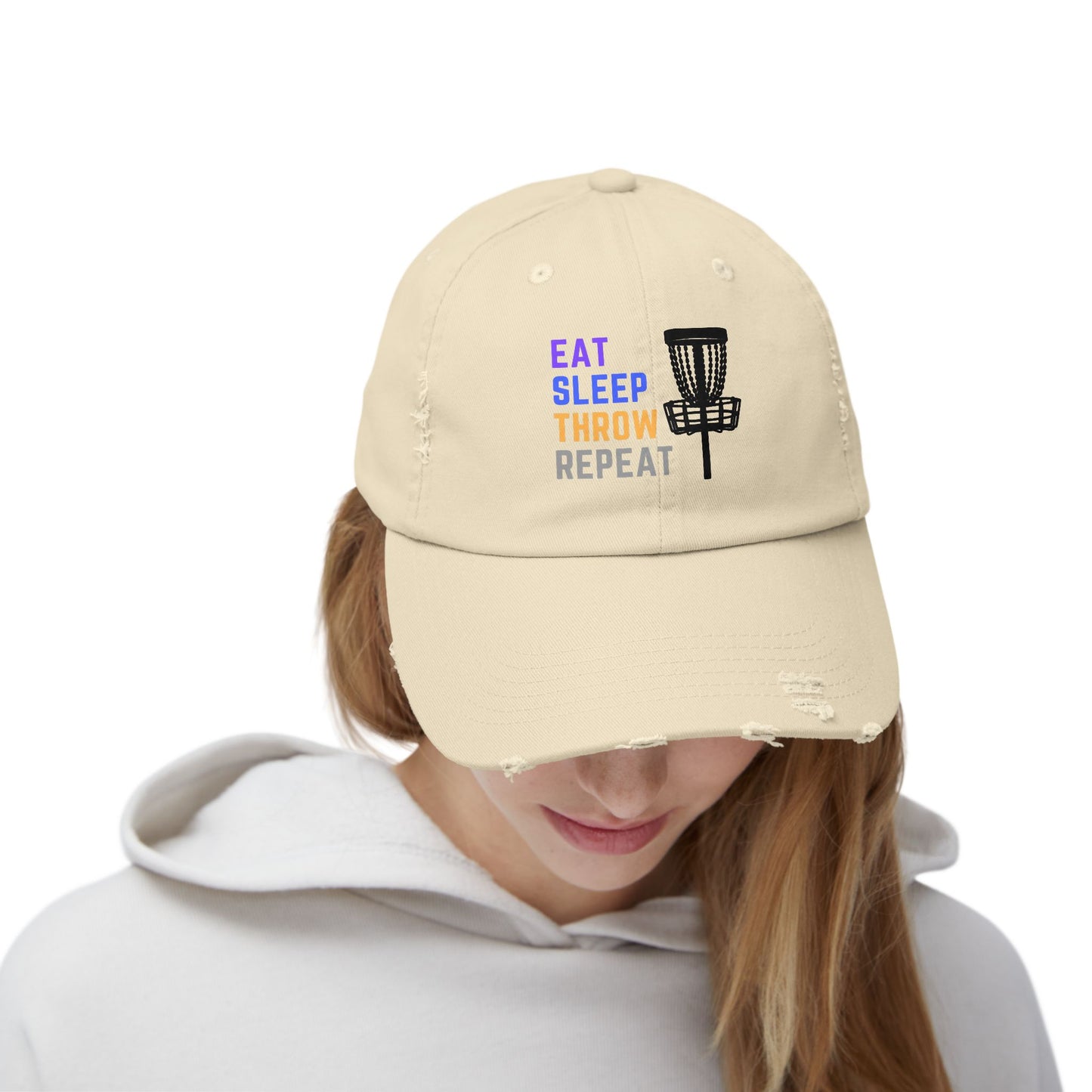 Eat Sleep Throw Repeat Hat