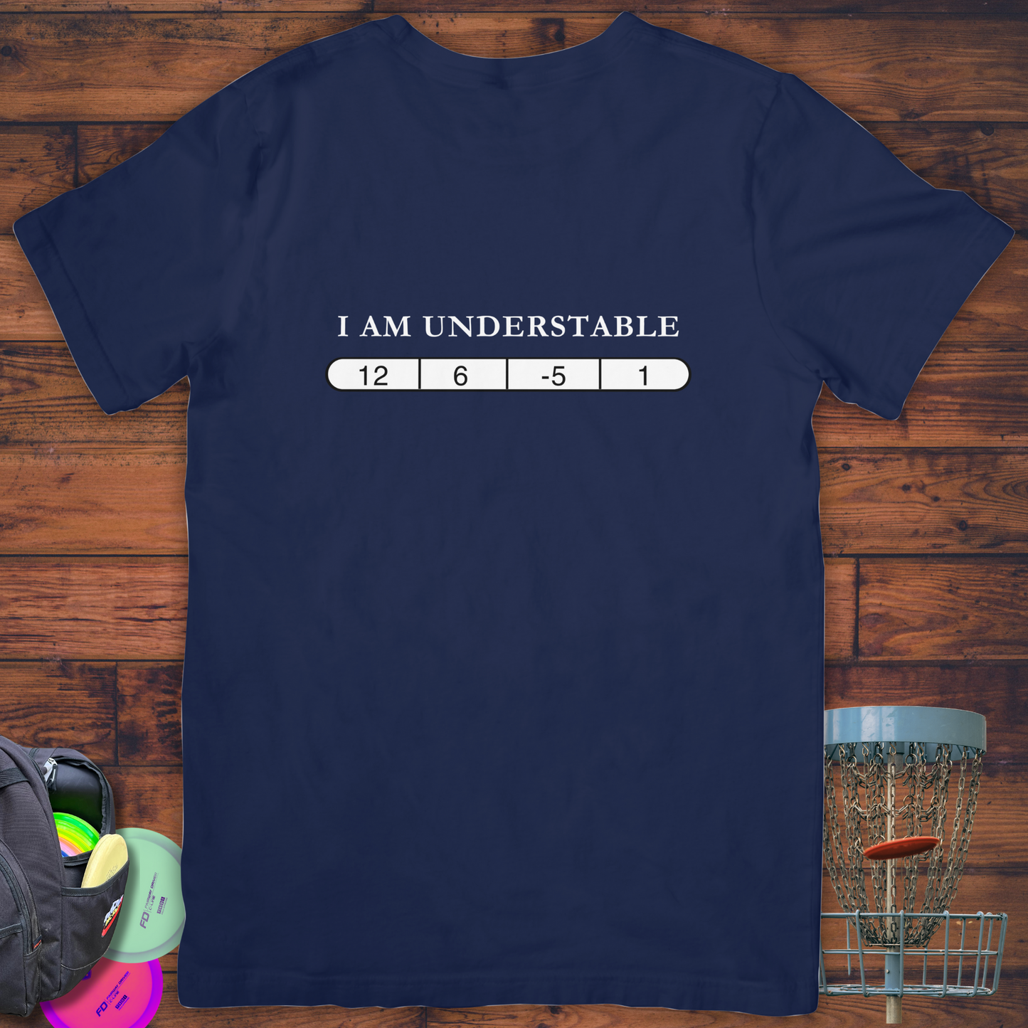 understable shirt, understable tee, i am understable shirt, understable disc,