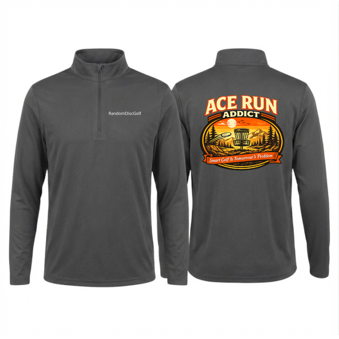 Ace Run Addict - Quarter Zip Pullover