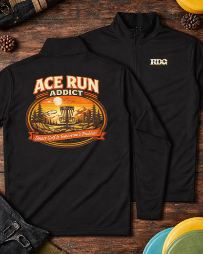 Ace Run Addict - Quarter Zip Pullover