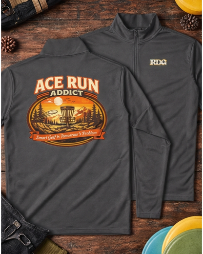 Ace Run Addict - Quarter Zip Pullover