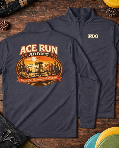 Ace Run Addict - Quarter Zip Pullover