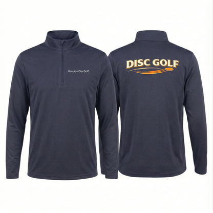 Clean Disc Golf Shirt - Quarter-Zip Pullover